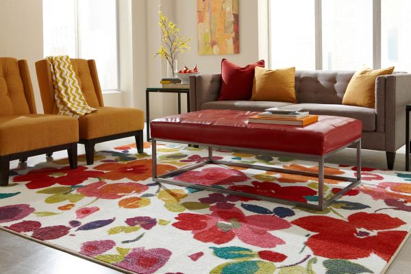 Fun Floral Rugs for Your Home