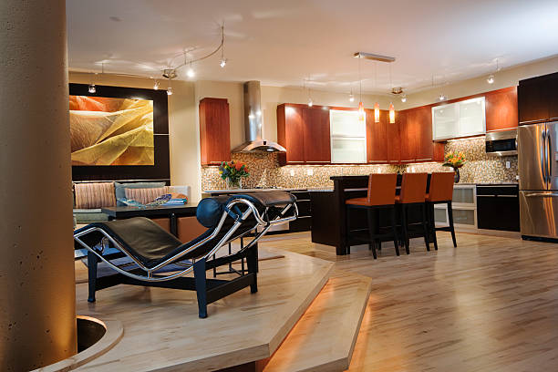 Lavish interior with hardwood flooring | Westport Flooring